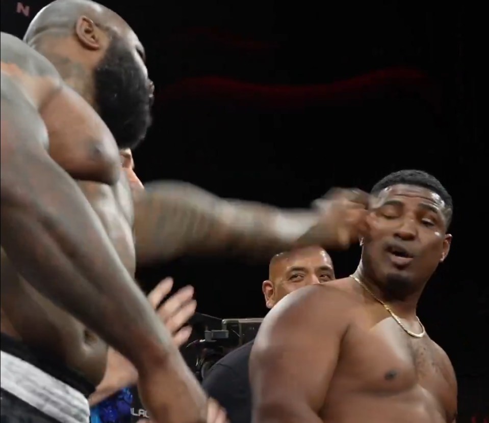 Herelius slapped Perdomo as tensions boiled over at the BKFC 70 weigh-in