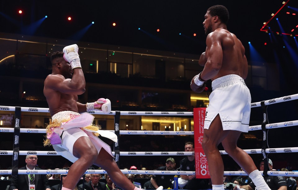 There was no debate about who won between Ngannou and AJ