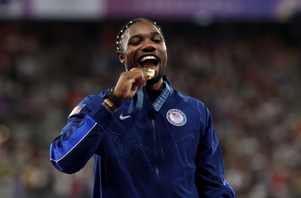 100m champion Lyles will face NFL star Hill on the track