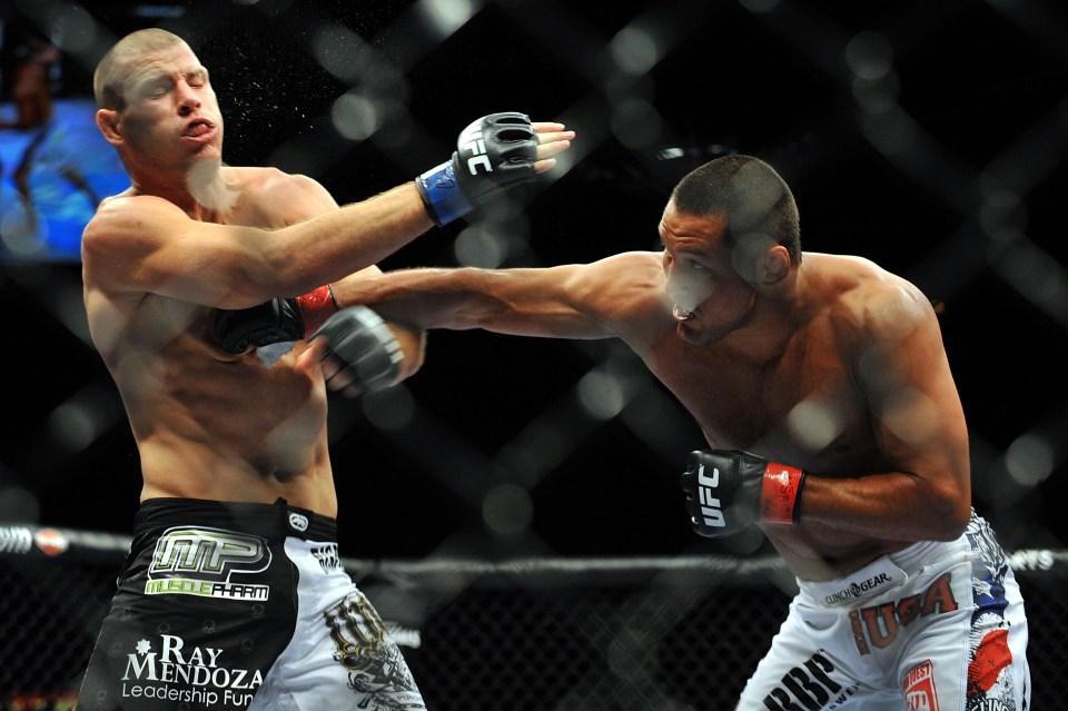 'Hendo' famously knocked out the Brit at UFC 100